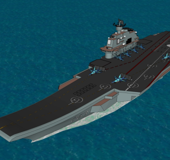 精细船只军事模型军舰 航母 潜水艇 (6)